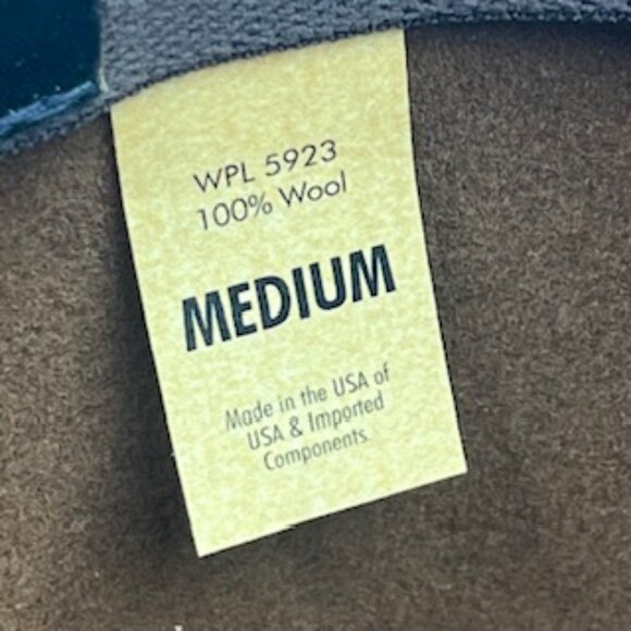 Goorin Brother Wool Felt Fedora Hat Brown Size Medium - Picture 8 of 9